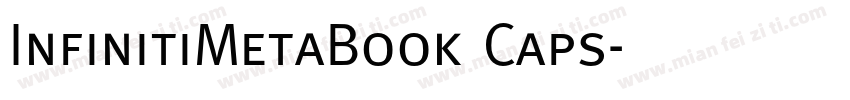 InfinitiMetaBook Caps字体转换